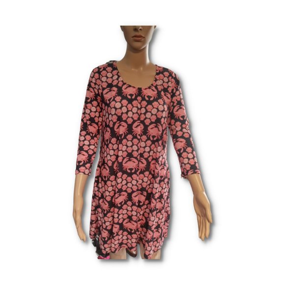 Simply Southern Dresses & Skirts - Simply Southern crab printed dress size small